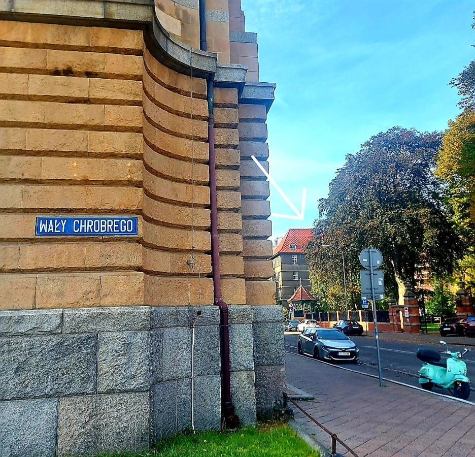 Apartament W Kamienicy W Sercu Miasta Szczecin Waly Chrobrego Exterior foto